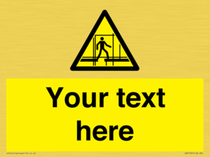 Custom Scaffold Incomplete Sign